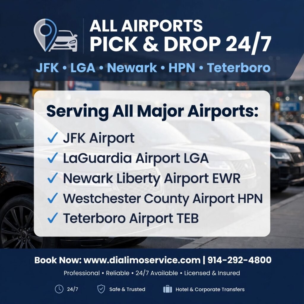 Airport Car Service, Taxi Near me , Dia Limo Service